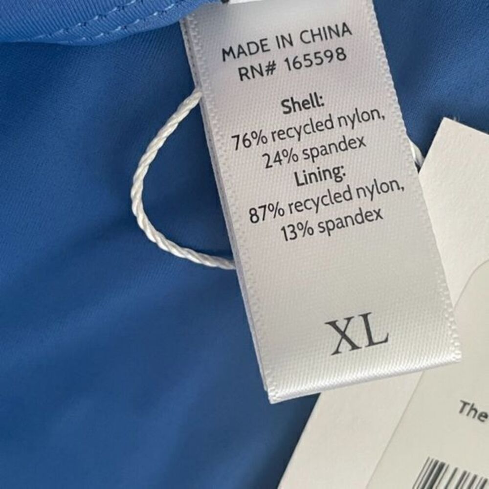 Andie Swim The Lagos One Piece Swimsuit Halter Tie Neck Horizon‎ Blue Size XL - Picture 11 of 14
